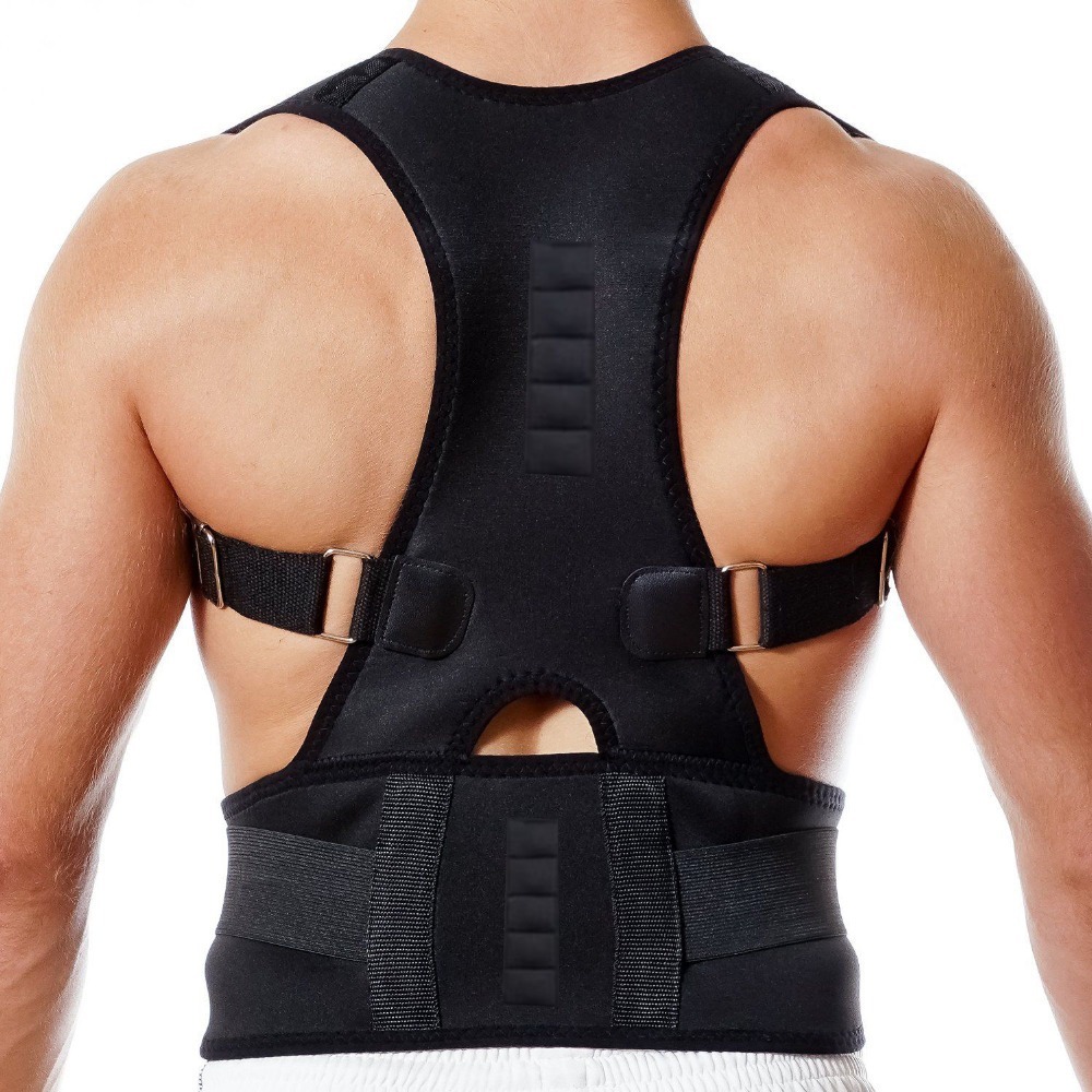 Posture Corrector Back - مصحح وضعية مغناطيسي للبالغين، حزام دعم
