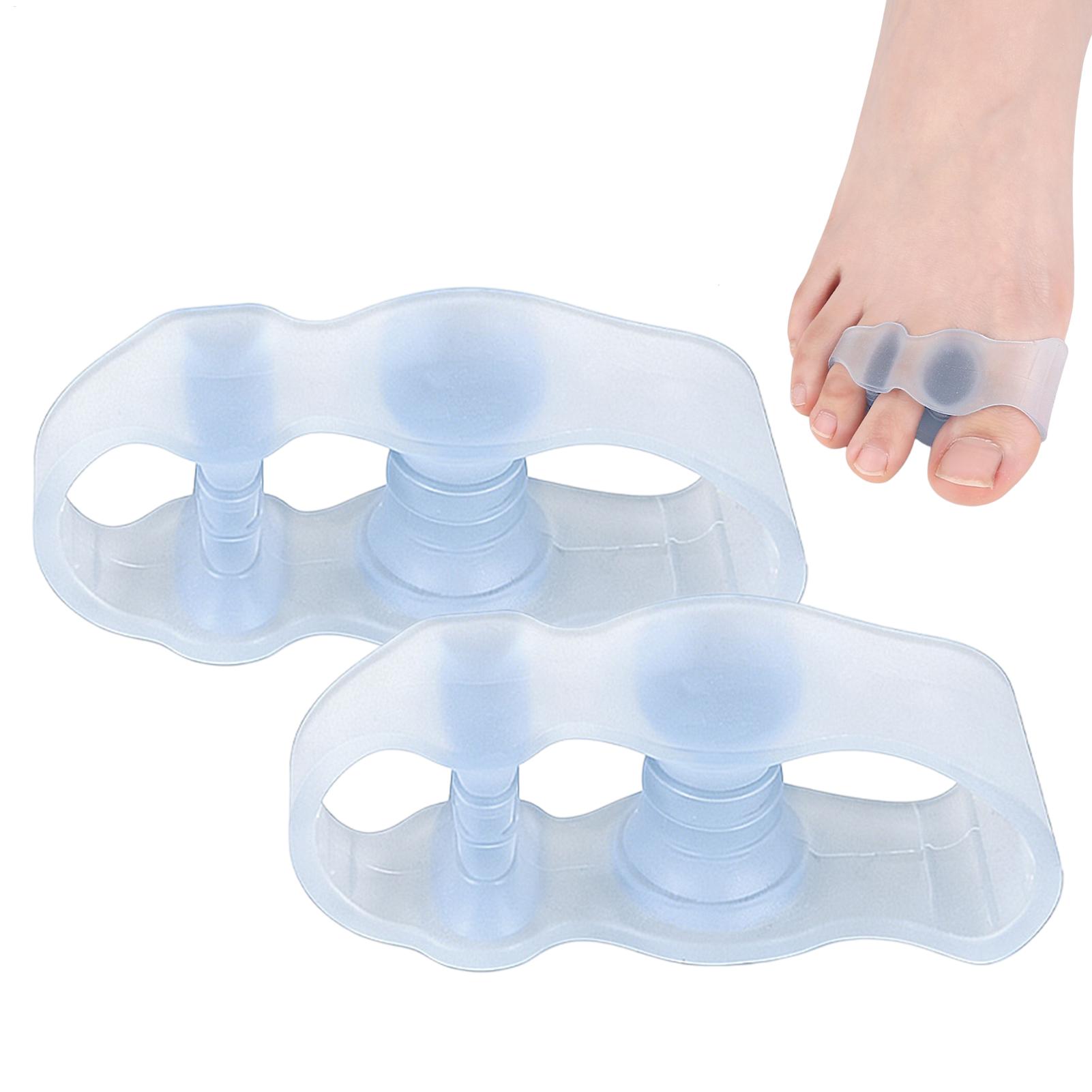 Yoga Toe Separator - زوج من فواصل أصابع القدم الكبيرة،