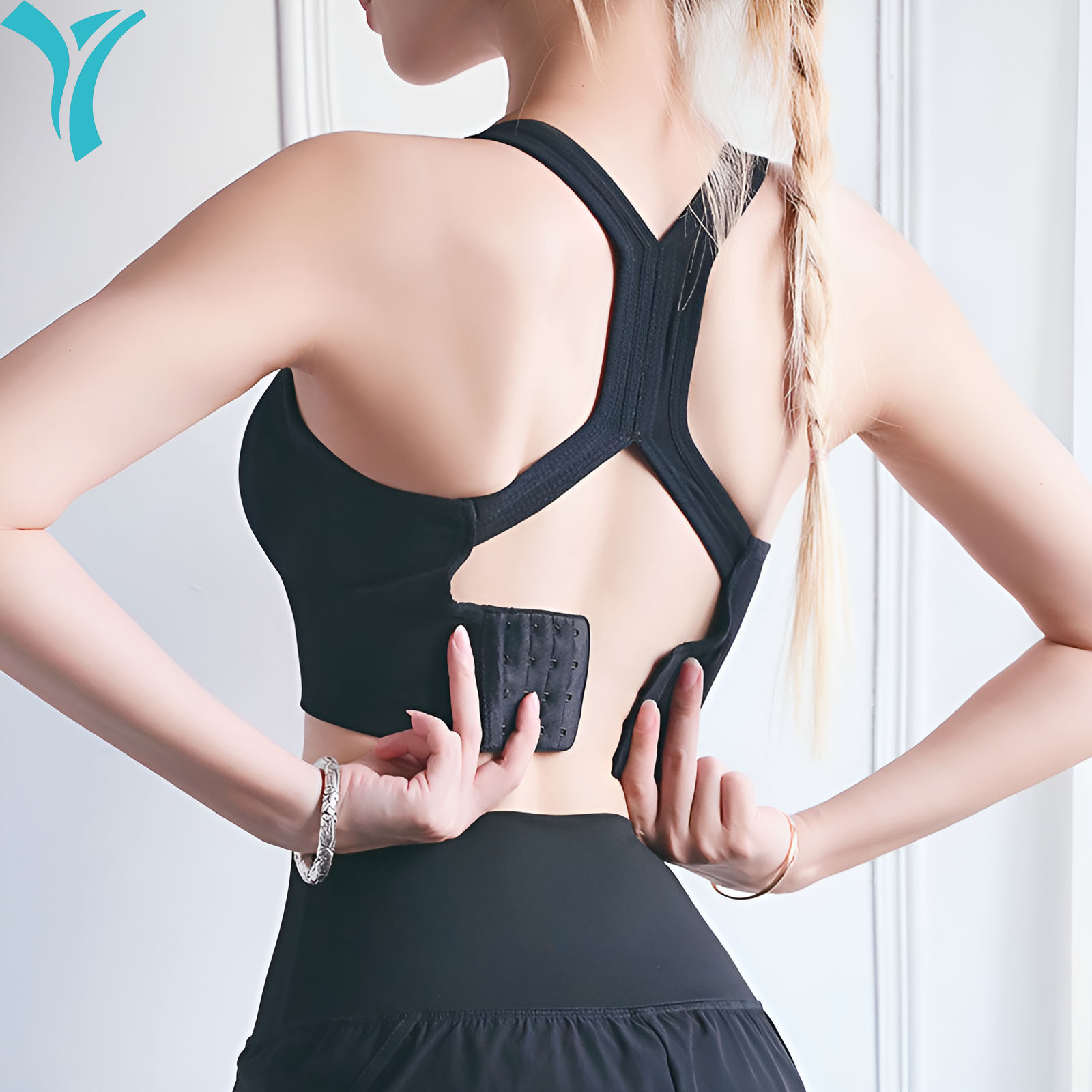 Yoga Fitness Ring - حمالة صدر رياضية للنساء من ZHUOHUA،
