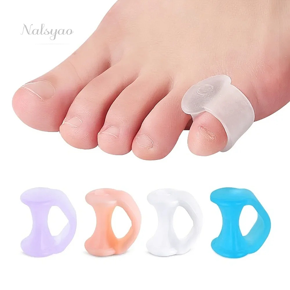 Yoga Toe Separator - قطعتان من فواصل أصابع القدم المصنوعة