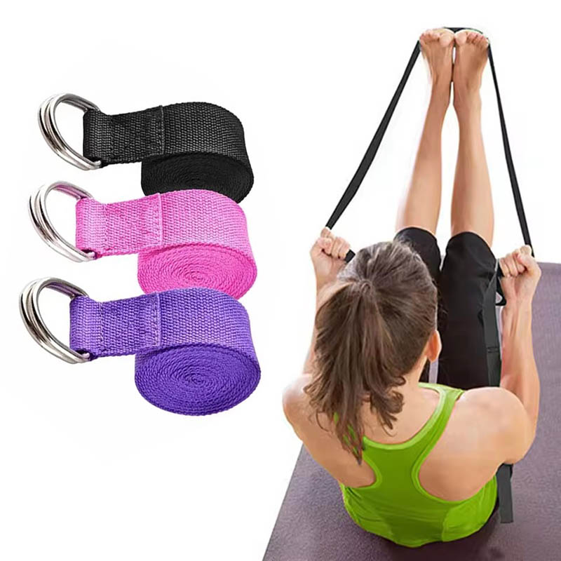 Yoga Fitness Ring - حزام يوغا قطني بمقاس 183 ×