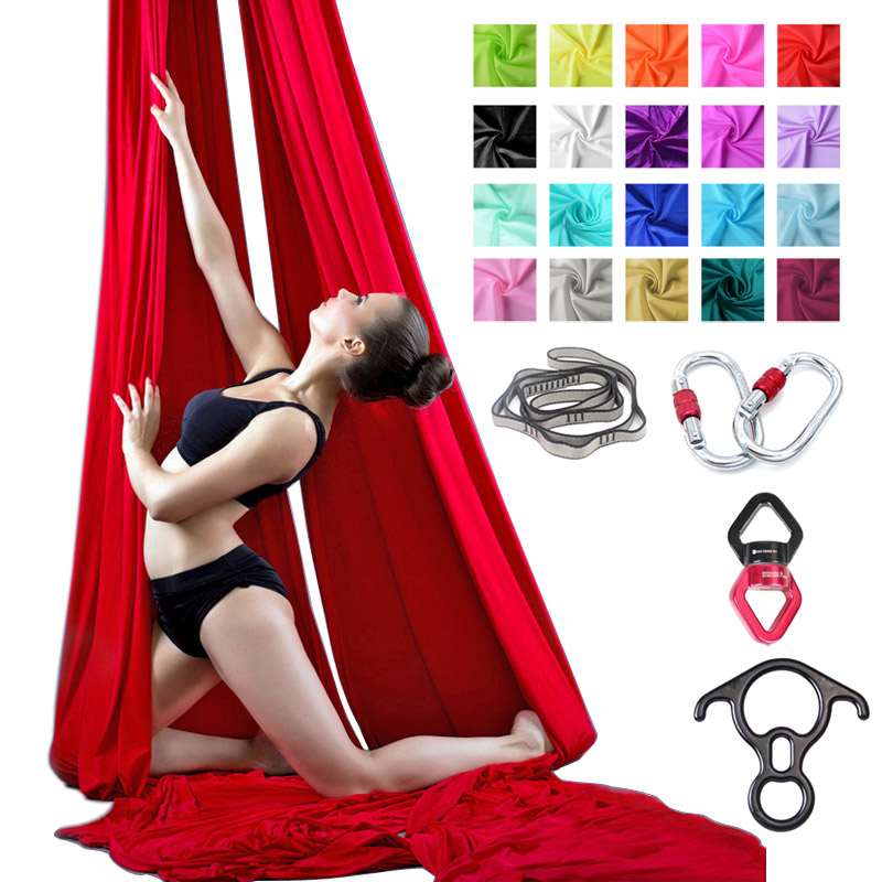 Yoga Swing Aerial - مجموعة أقمشة اليوغا الهوائية بطول 9