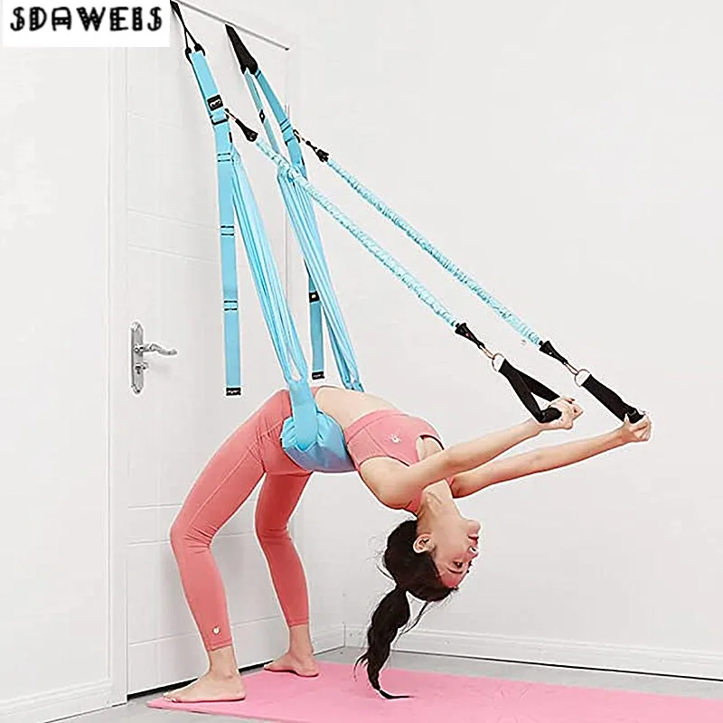 Yoga Swing Aerial - قابل للتعديل الجوي حزام اليوجا مطاطا