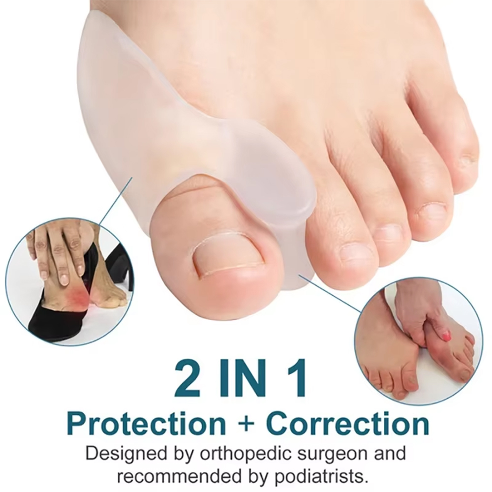 1 زوج واقية فاصل أصابع القدم م - مراجعة Yoga Toe Separator وسعره