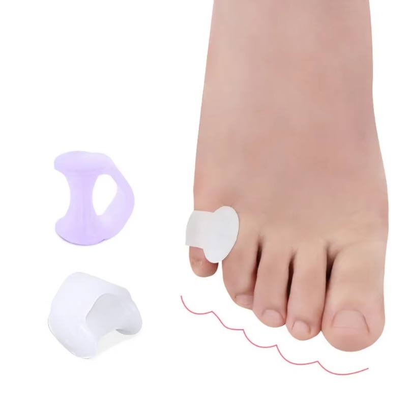 قطعتان من فاصل أصابع القدم الس - مراجعة Yoga Toe Separator وسعره