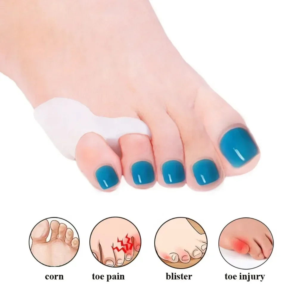 2 قطعة سيليكون فاصل أصابع القد - مراجعة Yoga Toe Separator وسعره