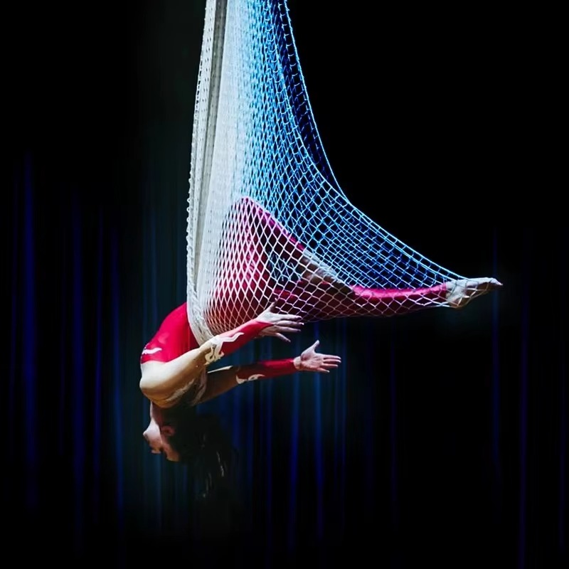 أرجوحة هوائية على شكل شبكة يوغ - مراجعة Yoga Swing Aerial وسعره