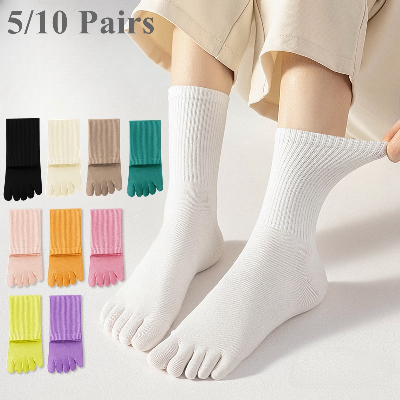 5 أو 10 أزواج من الجوارب الريا - مراجعة Yoga Toe Separator وسعره