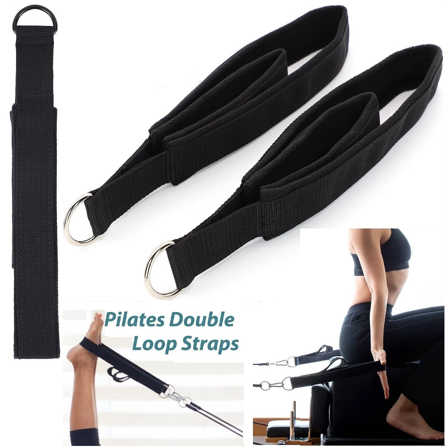 حزام مطاطي مزدوج الحلقات لتمار - مراجعة Yoga Fitness Ring وسعره