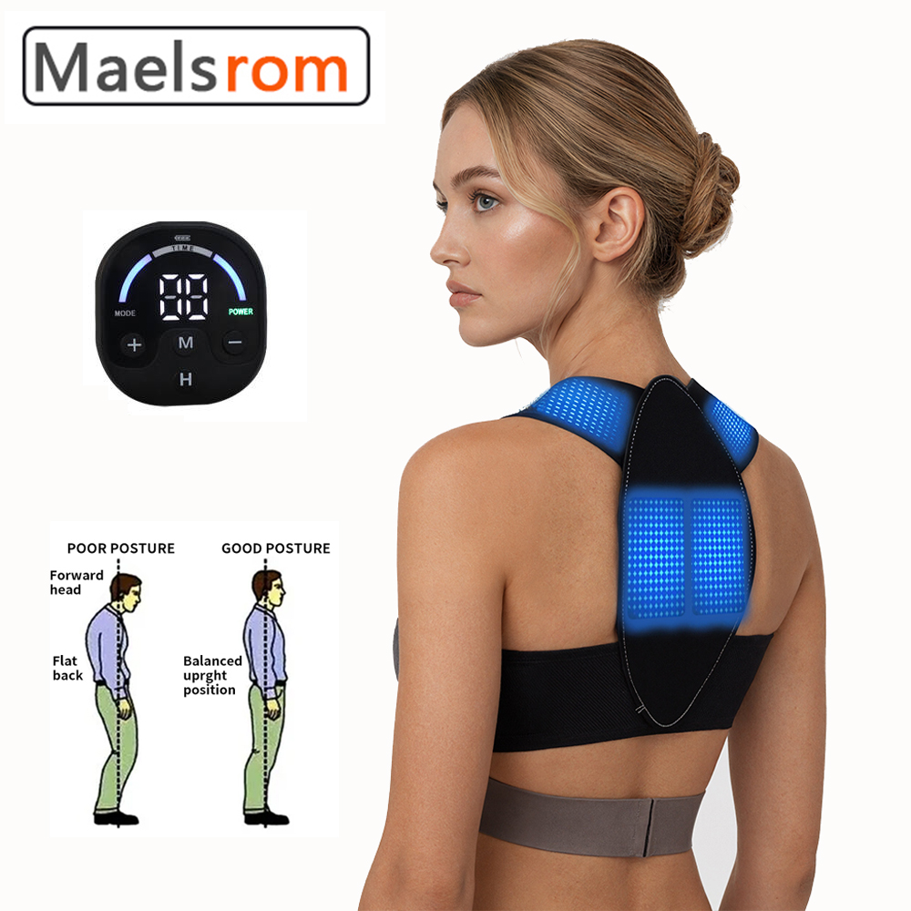 حزام مصحح الوضعية EMS للرجال و - مراجعة Posture Corrector Back وسعره