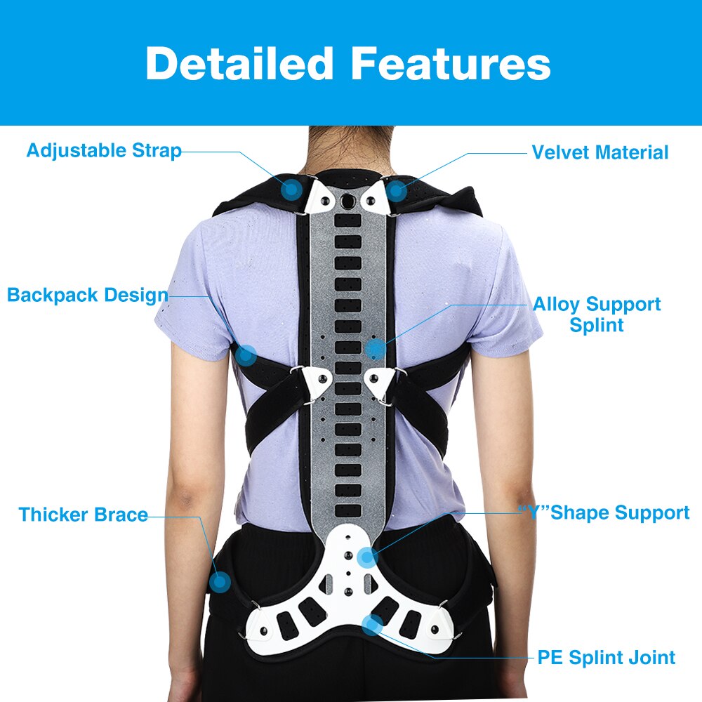 مصحح وضعية الظهر والعمود الفقر - مراجعة Posture Corrector Back وسعره