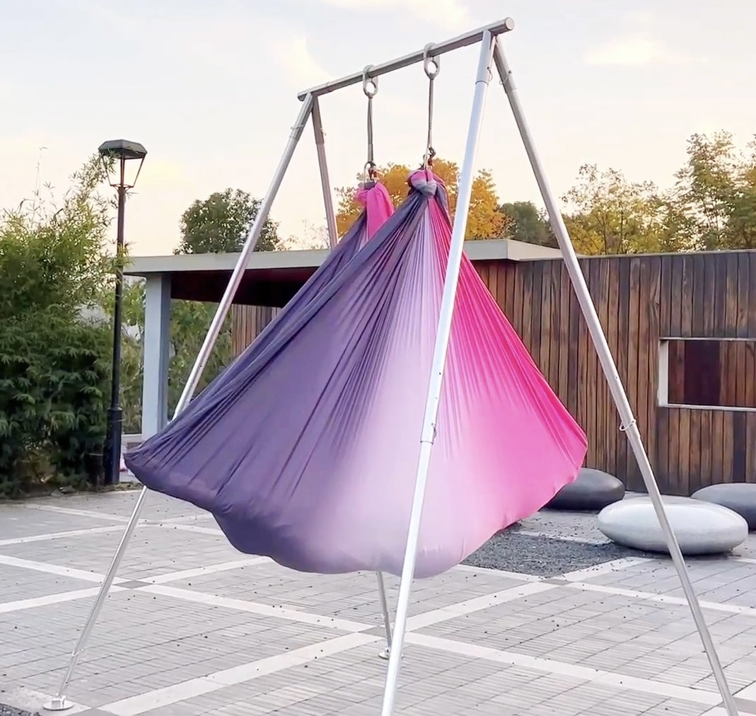 أرجوحة اليوغا الجوية بطول 6 أم - مراجعة Yoga Swing Aerial وسعره