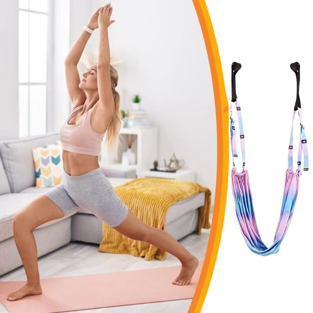حزام يوغا هوائي نسائي قابل للت - مراجعة Yoga Swing Aerial وسعره