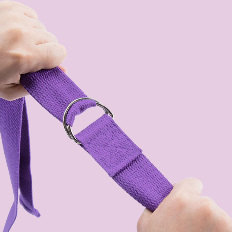 حزام يوغا قطني بمقاس 183 × 3.8 - مراجعة Yoga Fitness Ring وسعره