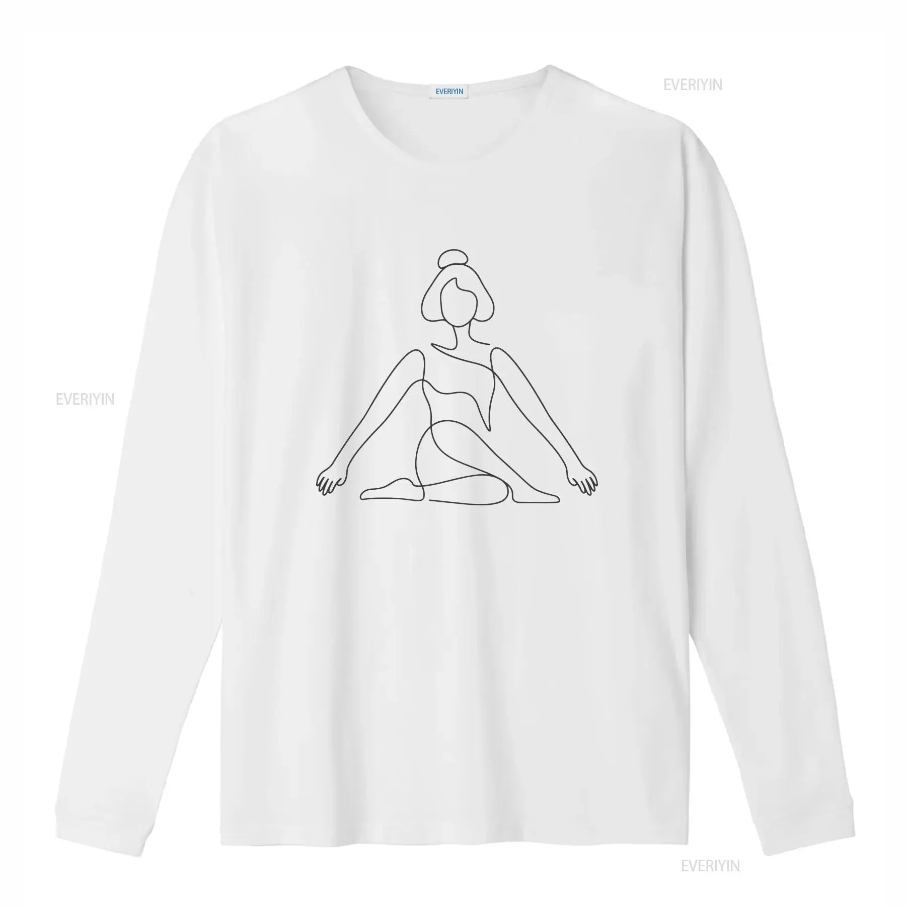 تي شيرت بتصميم خط واحد لوضعية  - مراجعة Zen Yoga Fitness وسعره
