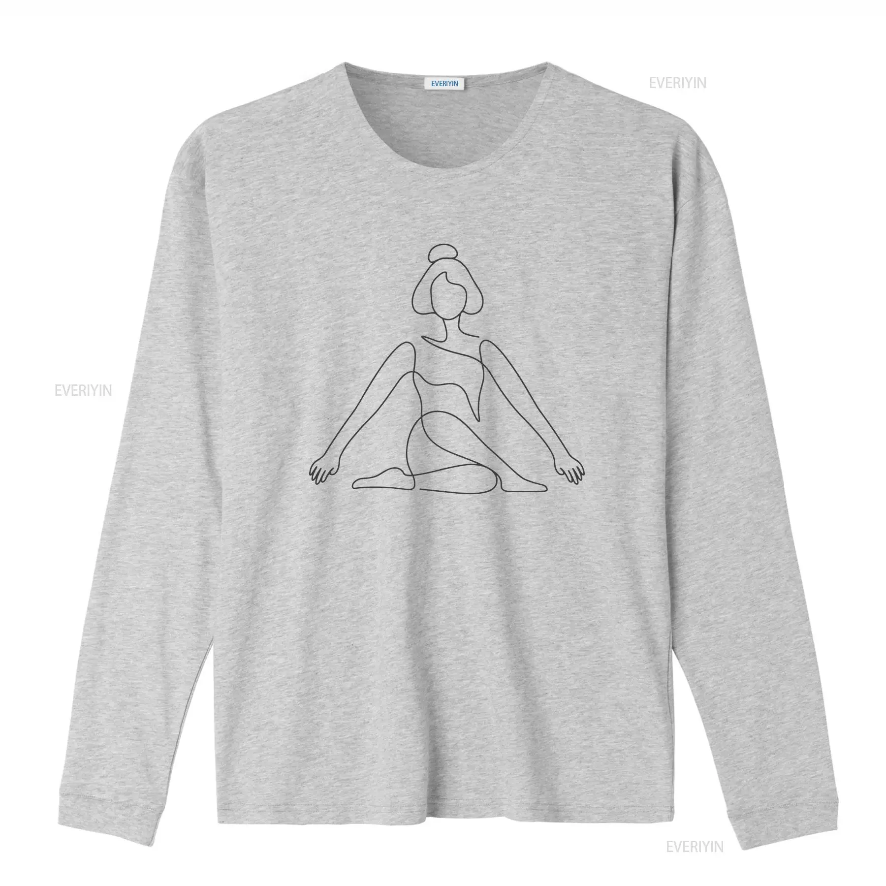 تي شيرت بتصميم خط واحد لوضعية  - مراجعة Zen Yoga Fitness وسعره