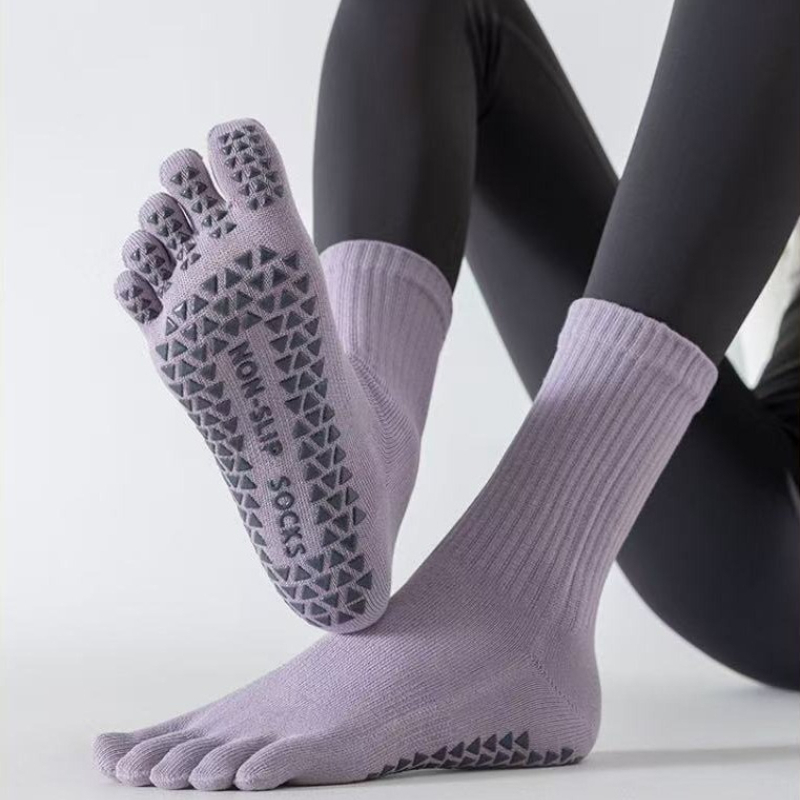 جوارب يوغا للجنسين بخمسة أصابع - مراجعة Yoga Toe Separator وسعره