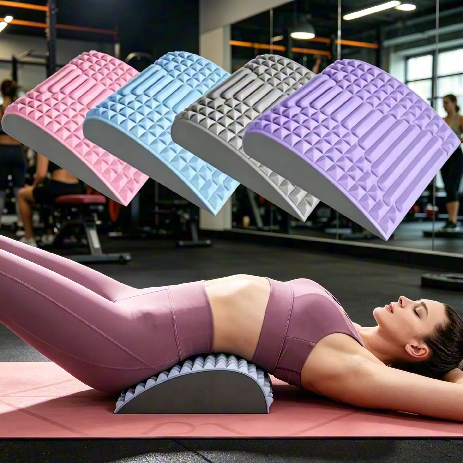 وسادة تمديد الظهر مع تدليك للخ - مراجعة Posture Corrector Back وسعره