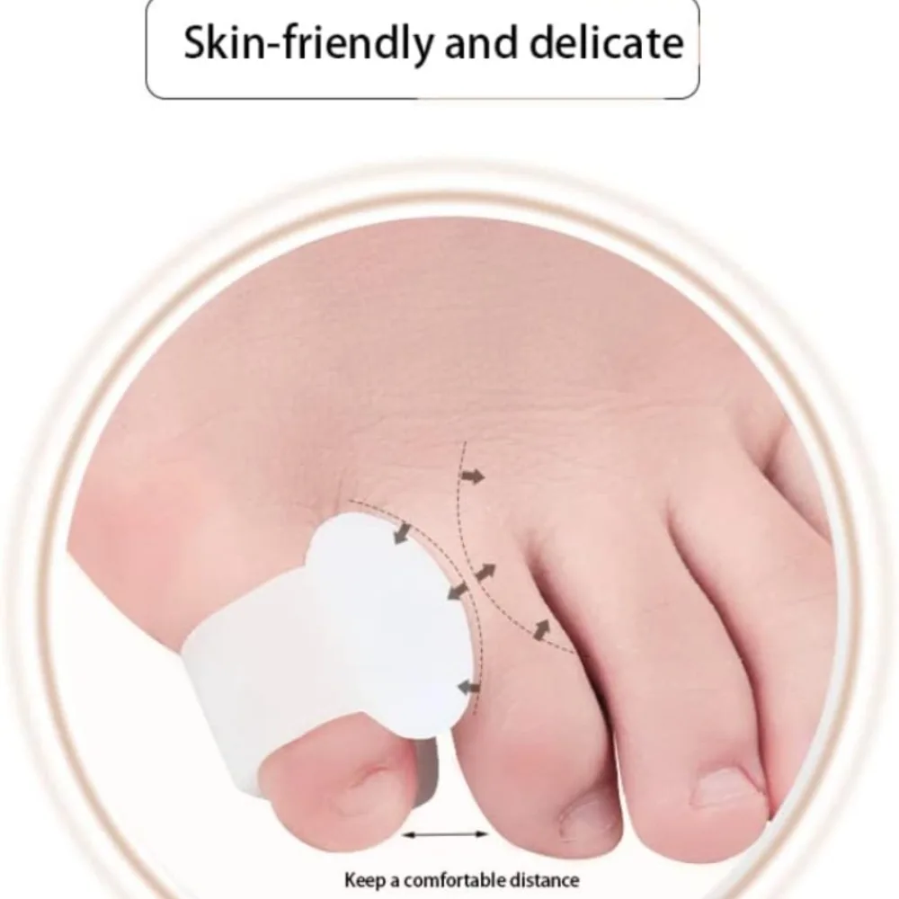 قطعتان من فاصل أصابع القدم الس - مراجعة Yoga Toe Separator وسعره