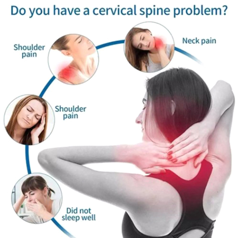 1x وسادة تدليك عنق الرحم تمتد  - مراجعة Posture Corrector Back وسعره