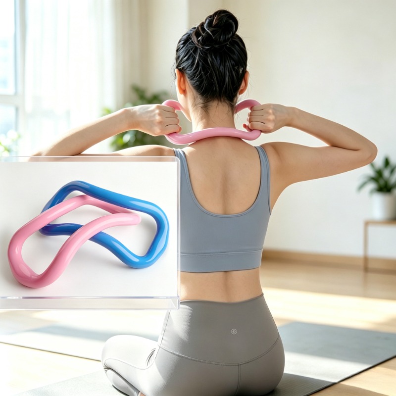حلقة يوغا براتي لتمارين تمديد  - مراجعة Yoga Fitness Ring وسعره