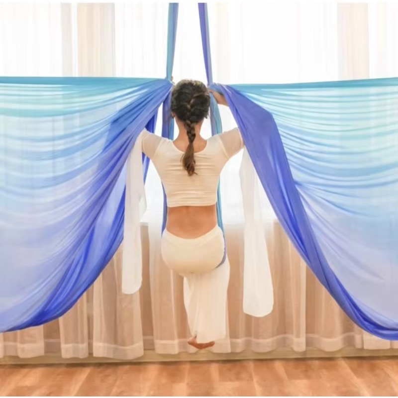أرجوحة يوغا هوائية واسعة بتدرج - مراجعة Yoga Swing Aerial وسعره